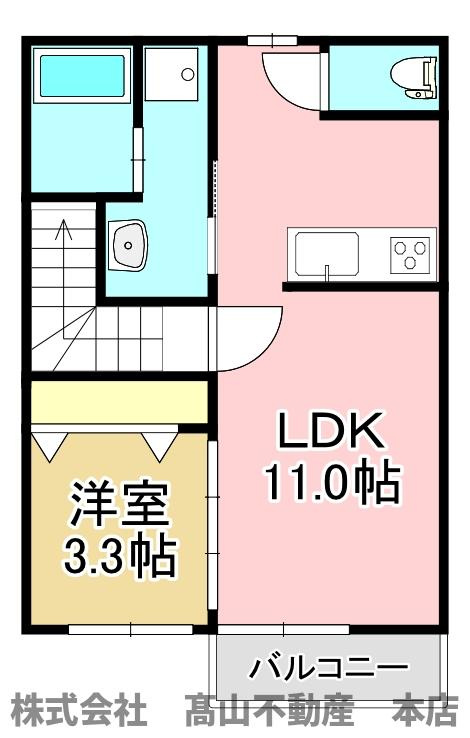 リアン岡垣の間取り