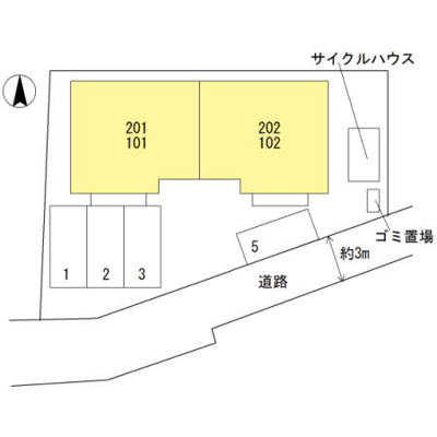 【区画図】 | サン　ハイム