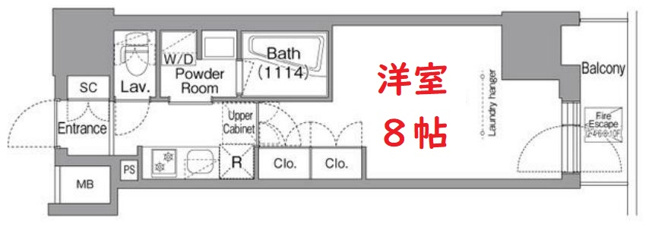 【間取り】 | お部屋の間取り図です。