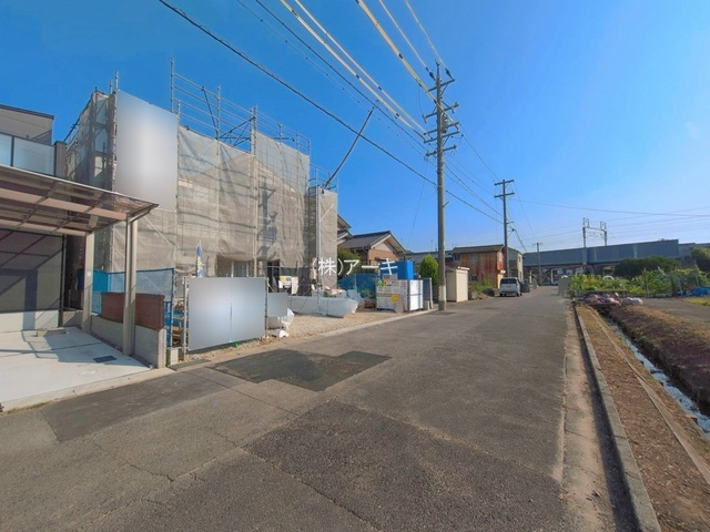 安城市城南町2丁目14-20『仲介手数料無料』新築一戸建て・建売の前面道路含む現地写真