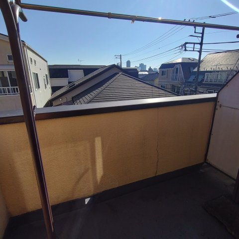 ドムス白山のバルコニー