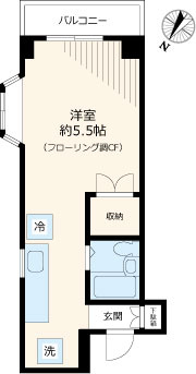ドムス白山の間取り