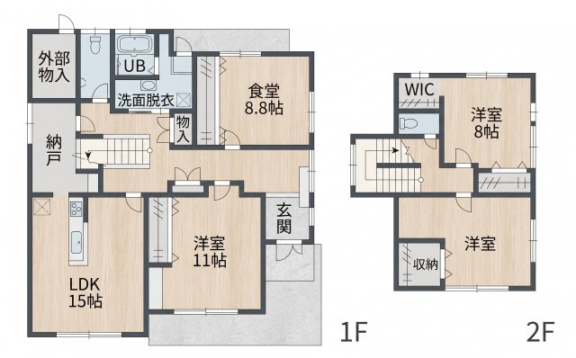 【間取り】 | 西区島崎7丁目