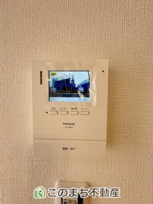 【セキュリティ】 | ワイウッドコート古河市大堤第5期　 | お子様のお留守番や急な来訪者にも安心対応☆録画機能付きTVモニターホン☆