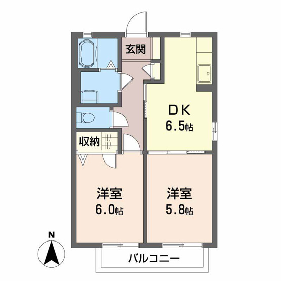 【間取り】 | コーポシャルダン