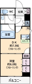 【間取り】 | デュオ・スカーラ赤坂 | 間取りです。