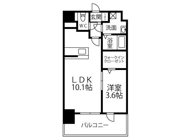 レジデンス22の間取り