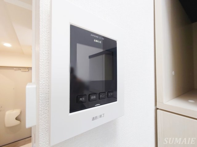 ソレイユテラス東十条のセキュリティ|モニター付きインターホンです☆