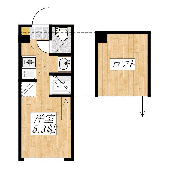ソレイユテラス東十条の間取り|間取りです☆