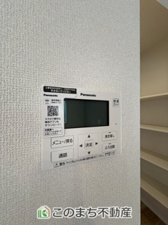 【設備】 | ワイウッドコート古河市大堤第5期　 | オートバス機能はボタン一つで設定した温度・湯量のお湯張りが自動でできます。
