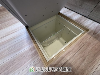 【キッチン】 | ワイウッドコート古河市大堤第5期　 | あると便利！！床下収納☆