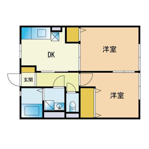 Ｍ＆Ｓ１０番館の間取り