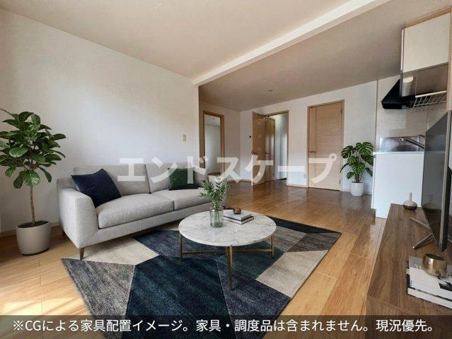 ツインヒルズ　Ｃの居間・リビング|高崎、前橋のお部屋探しはエンドスケープまで！お客様の理想お聞かせ下さい♪
