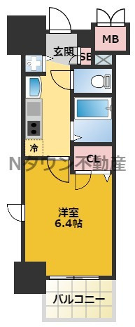 【間取り】 | プレサンス鶴舞公園WEST | 間取りです。