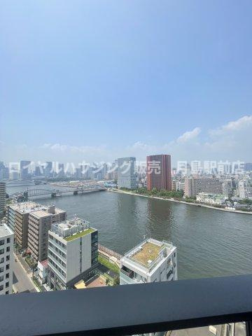 ☆西向きの眺望は墨田川ビューで壮観です☆