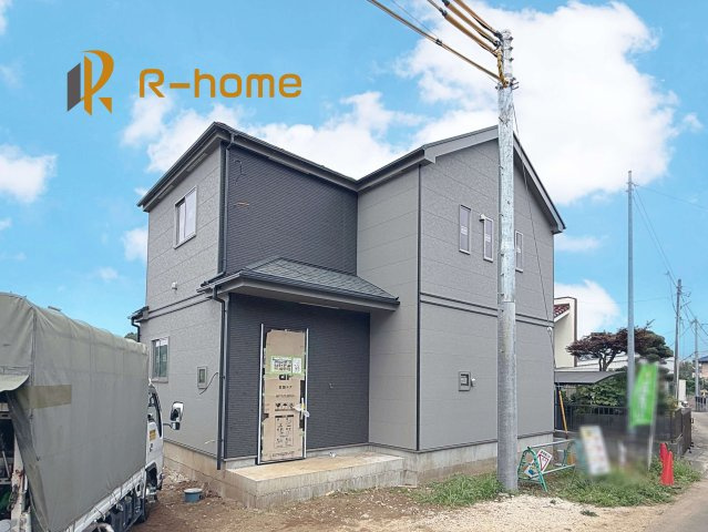 土浦市真鍋5丁目　新築戸建て　A号棟の外観|ご予約を頂ければ、『平日』はもちろん『早朝』や『夜間』もご見学可能です♪お気軽にお申し付けください♪