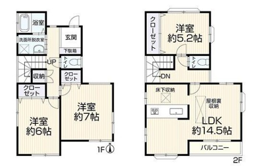 船橋市二和西４丁目の間取り