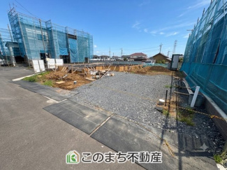 【外観】 | ワイウッドコート古河市大堤第5期　 | 建築中現地写真（同社施工完成物件・モデルハウスがご見学いただけます）