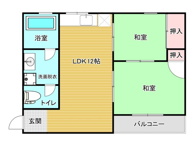 【間取り】 | ダイシンビル