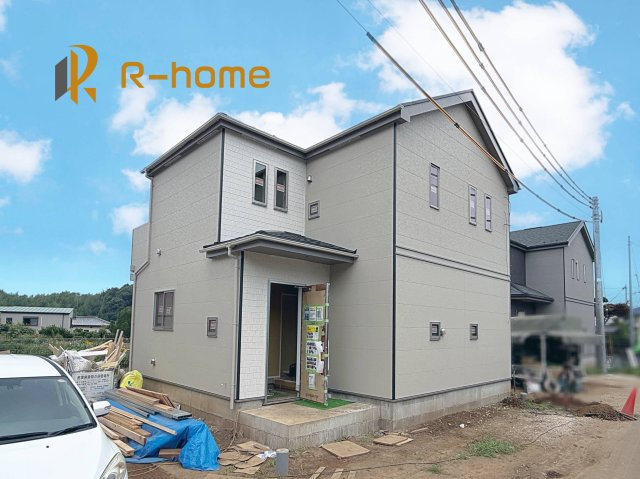 土浦市真鍋5丁目　新築戸建て　B号棟の外観|ご予約を頂ければ、『平日』はもちろん『早朝』や『夜間』もご見学可能です♪お気軽にお申し付けください♪