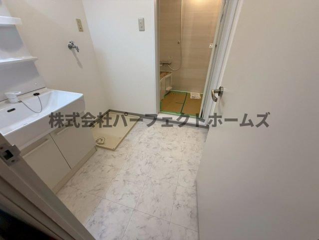 メロディーハイム枚方朝日丘の洗面所|使いやすい洗面所です