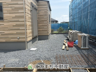 【庭】 | ワイウッドコート古河市大堤第5期　 | お庭で家庭菜園やBBQを楽しめます☆