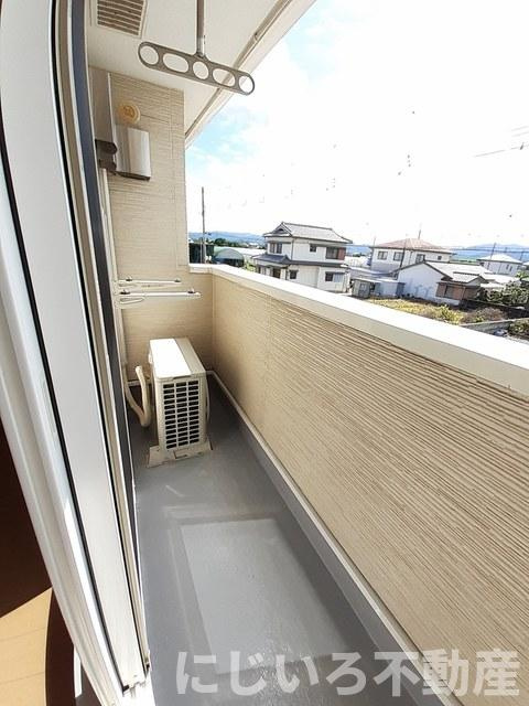 プランドールアンのバルコニー
