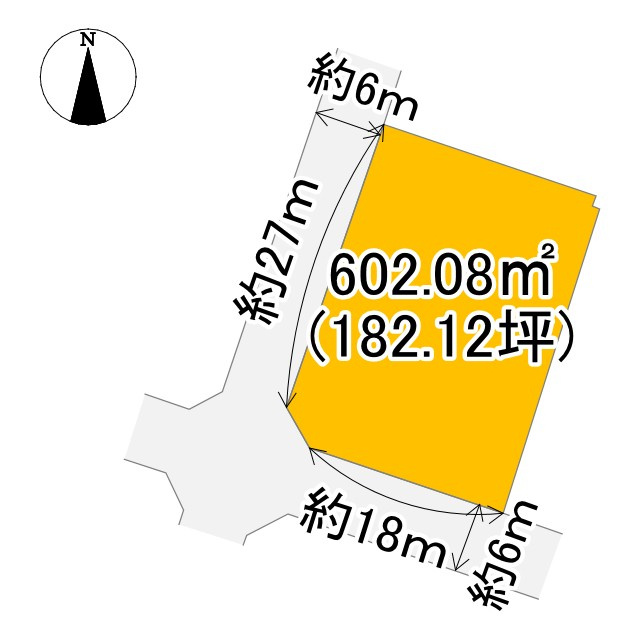 売土地　中央区住吉1丁目の土地図