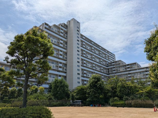 ファミールハイツ明石参番館の外観