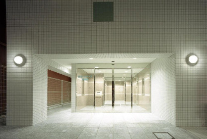 銀座レジデンス参番館のエントランス|ゆとりのあるエントランスです