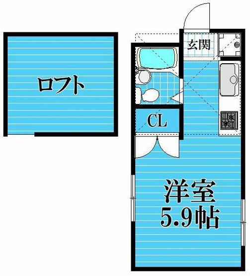 【間取り】 | アップルハウス弘明寺２