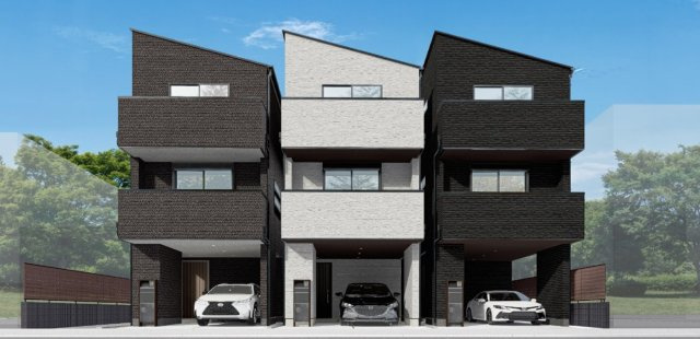 小石川5丁目新築戸建て(全4棟)の画像