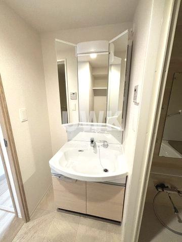 名古屋市中川区福住町の賃貸マンションの独立洗面台
