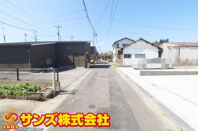 郡山市小原田3丁目　　　　２号棟　　　小原田小学校、小原田中学区の外観|南側前面道路
