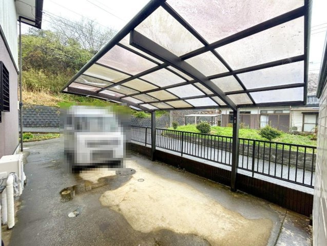北茨城市中郷町粟野　中古戸建の駐車場