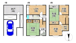 【間取り】 | 鷹峯旧土居町貸家