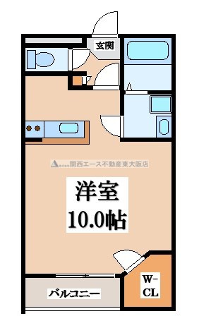 【間取り】 | レオパレス島之内
