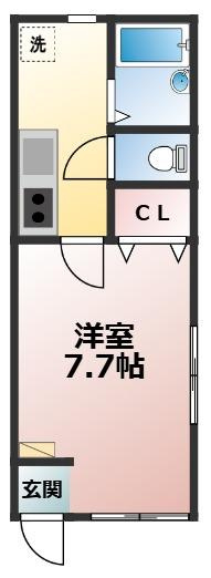 パインヒル市川の間取り