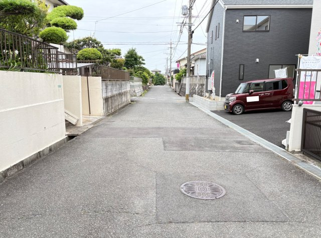 CRADLE GARDEN若松区二島第5の前面道路含む現地写真