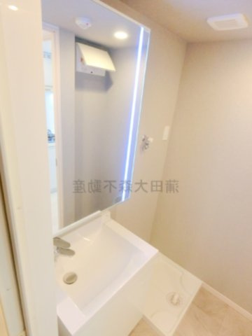 クラリティア池上の洗面所