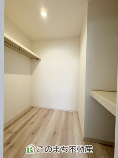 【収納】 | ワイウッドコート古河市西牛谷第4期　 | 大容量ウォークインクローゼット☆
