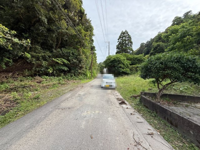【前面道路含む現地写真】 | いすみ市大原　平屋4DK