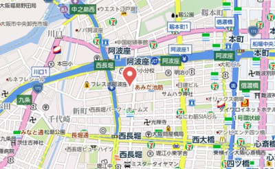 【地図】 | ブエナビスタ阿波座タワー