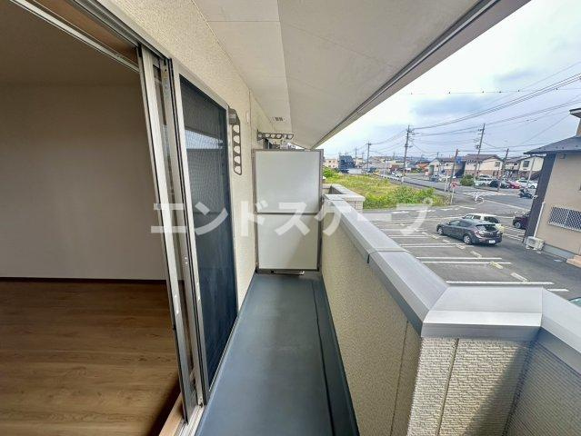ベルメゾン　ゆう Bのバルコニー|高崎、前橋のお部屋探しはエンドスケープまで！お客様の理想お聞かせ下さい♪