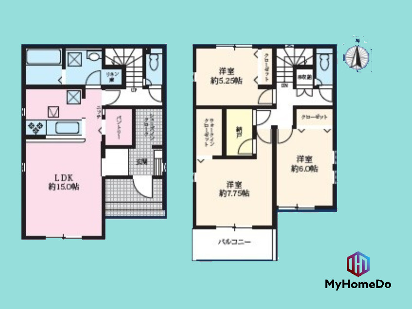 守山区西城1丁目　2期の間取り