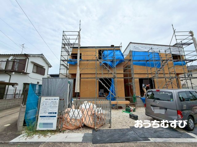 春日井市東野町6期(残1棟)の前面道路含む現地写真