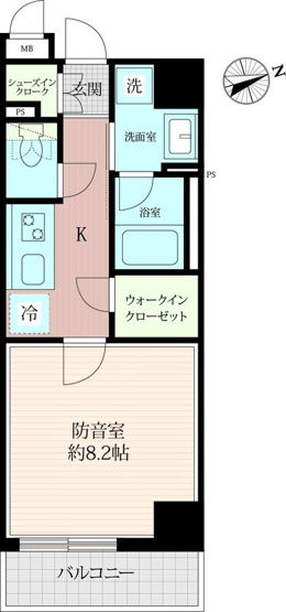 【間取り】 | ジェイグランコート中野