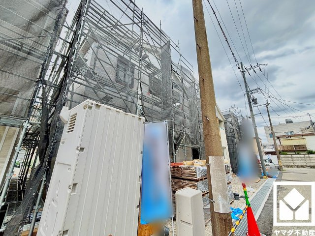 尼崎市高田町第1の外観|みらいエコ住宅2026年事業対象住宅です。交付の対象となるには諸条件がございます。詳細は弊社スタッフまでお気軽にお問い合わせください。