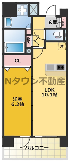 【間取り】 | プレサンス丸の内リラティ | 間取りです。