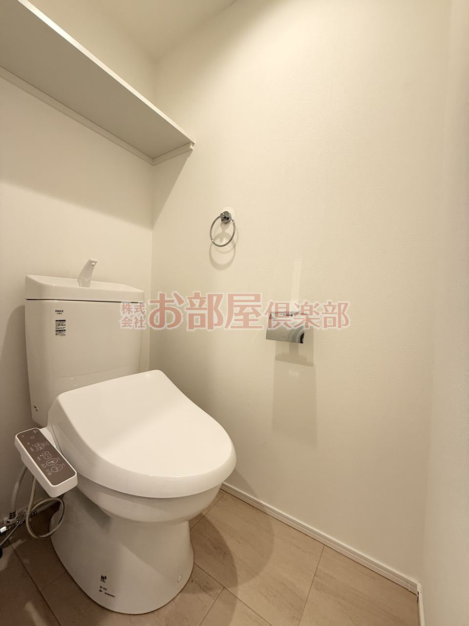 Cherim西鉄久留米Ⅳのトイレ|ゆったりとした空間のトイレです